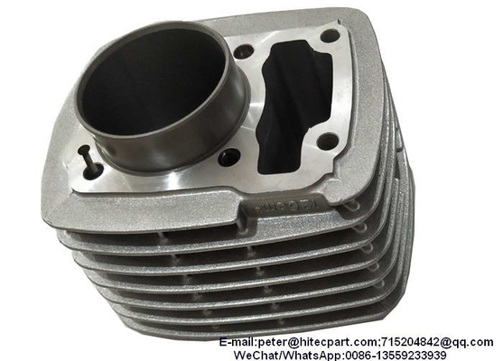Kalite  Silver Motorcycle Engine Block CB125 / KYY125 Dia.52.4mm Precise Machining Size fabrika